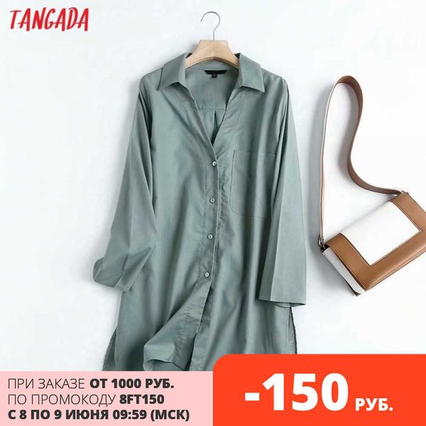 tangada women retro solid cotton linen shirt blouse long sleeve chic female long shirt blusas femininas 4c108 210609, White
tangada women retro solid cotton linen shirt blouse long sleeve chic female long shirt blusas femininas 4c108 210609, White