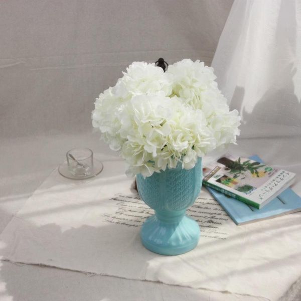 artificial flower silk hydrangea bouquet 5 heads real touch fake for diy home wedding decoration floral decorative flowers & wreaths
artificial flower silk hydrangea bouquet 5 heads real touch fake for diy home wedding decoration floral decorative flowers & wreaths
