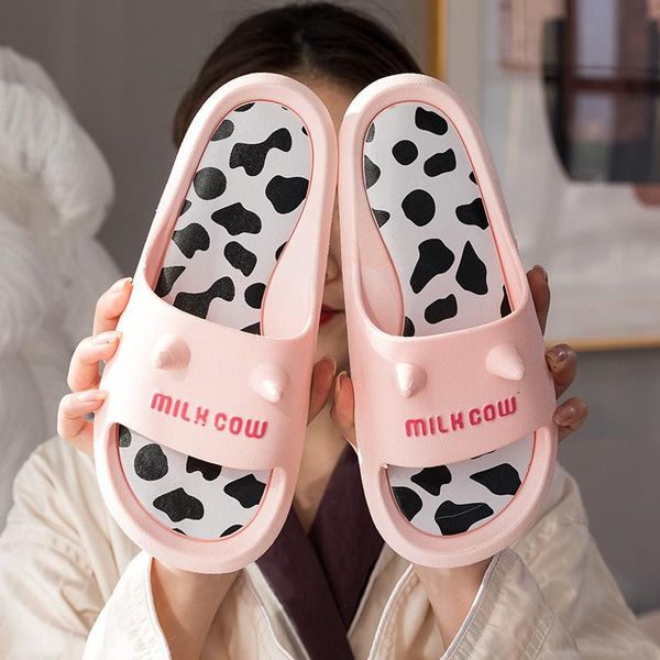 home slippers women summer shoes cute soft sole flip flops non-slip bathroom indoor slides cow cartoon men beach sandals, Black
home slippers women summer shoes cute soft sole flip flops non-slip bathroom indoor slides cow cartoon men beach sandals, Black