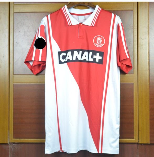 1997 1998 monaco home henry trezeguet edition retro soccer jersey classic football shirts, Black
1997 1998 monaco home henry trezeguet edition retro soccer jersey classic football shirts, Black