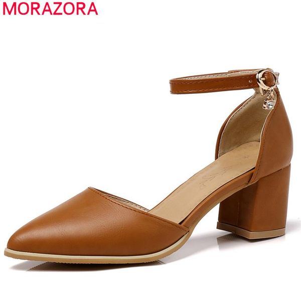 fashion summer spring pumps women shoes with buckle pointed toe high heels square heel elegant female dress, Black
fashion summer spring pumps women shoes with buckle pointed toe high heels square heel elegant female dress, Black