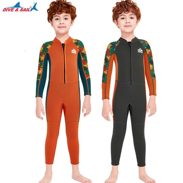 diving dive & sail suit 2.5mm thick warm one piece long sleeve children's winter protective swimsuit, White;black
diving dive & sail suit 2.5mm thick warm one piece long sleeve children's winter protective swimsuit, White;black