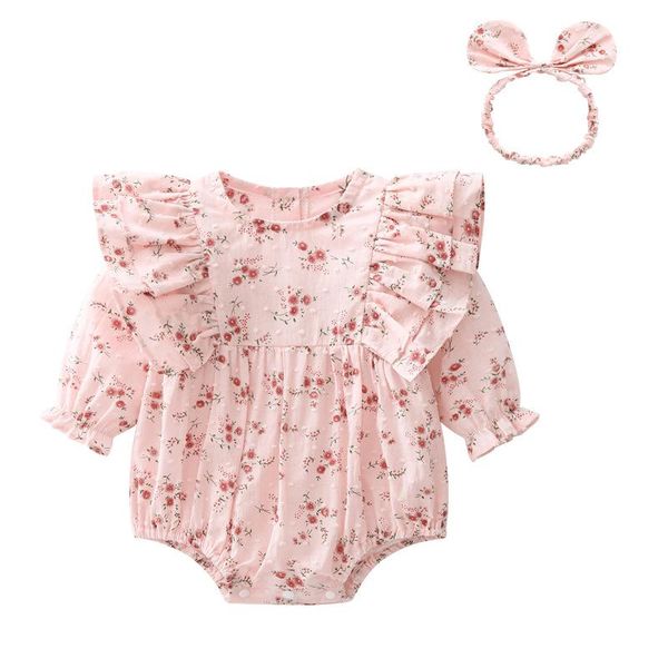 jumpsuits baby girl ruffle romper born floral rompers fall clothes for infant girls with headband, Blue
jumpsuits baby girl ruffle romper born floral rompers fall clothes for infant girls with headband, Blue