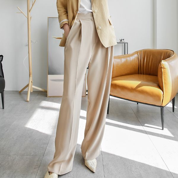 jean sherhure spring good quality women waist straight long fashion pants female trousers, Blue
jean sherhure spring good quality women waist straight long fashion pants female trousers, Blue
