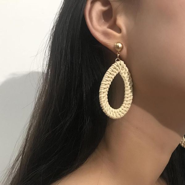 dangle & chandelier fashion statement women rattan woven stud earrings party ear jewelry gift, Silver
dangle & chandelier fashion statement women rattan woven stud earrings party ear jewelry gift, Silver
