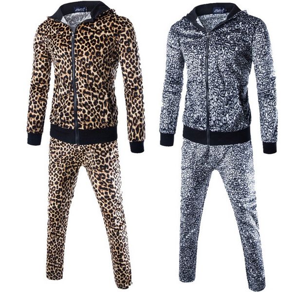 men's tracksuits spring autumn suit fashion leopard print fleece men clothing patchwork zipper cardigan harem sets hoo, Gray
men's tracksuits spring autumn suit fashion leopard print fleece men clothing patchwork zipper cardigan harem sets hoo, Gray