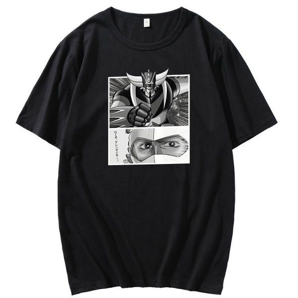 men's t-shirts summer print goldorak t-shirt and actarus tees fashion short sleeve pure cotton harajuku, White;black
men's t-shirts summer print goldorak t-shirt and actarus tees fashion short sleeve pure cotton harajuku, White;black