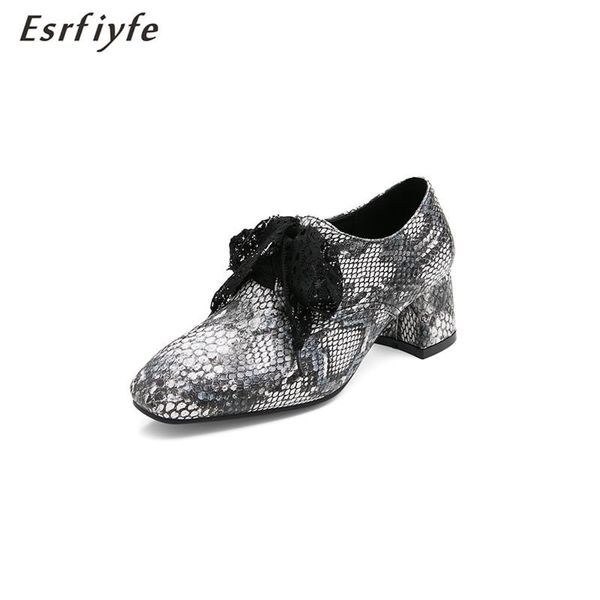 dress shoes esrfiyfe 2021 fashion brand women pumps snakeskin grain high heels lace up spring summer woman square toe party, Black
dress shoes esrfiyfe 2021 fashion brand women pumps snakeskin grain high heels lace up spring summer woman square toe party, Black