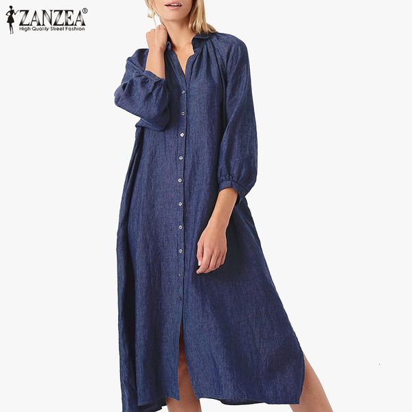 dresses women denim blue shirt dress 2021 spring loose midi vestidos casual solid stand collar long sundress ladies holiday robe, Black;gray
dresses women denim blue shirt dress 2021 spring loose midi vestidos casual solid stand collar long sundress ladies holiday robe, Black;gray