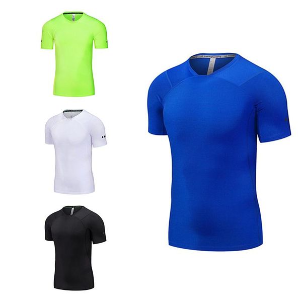 running jerseys men's compression tshirts quick dry soccer jersey fitness tight shirt gym sport short sleeve breathable, Black;blue
running jerseys men's compression tshirts quick dry soccer jersey fitness tight shirt gym sport short sleeve breathable, Black;blue