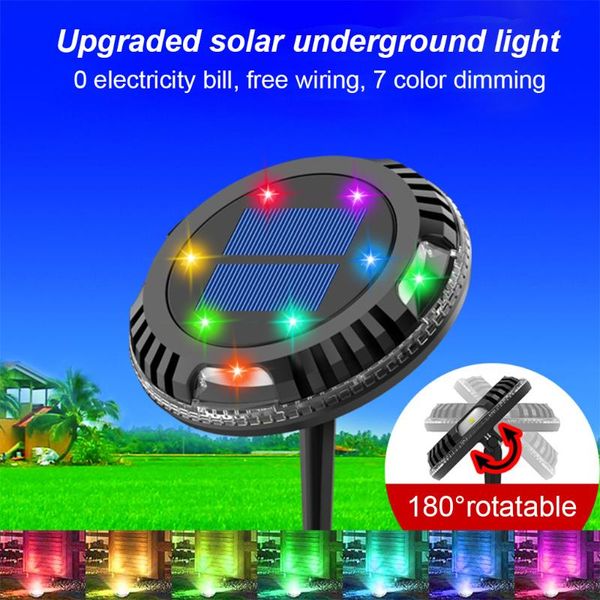 lawn lamps solar ground lights outdoor garden yard patio disk light multi-color auto-changing 10led waterproof in-ground landscape lighting
lawn lamps solar ground lights outdoor garden yard patio disk light multi-color auto-changing 10led waterproof in-ground landscape lighting
