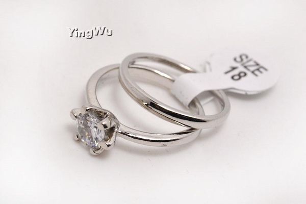 wedding rings yingwu trendy couple pledge love token ring sets his queen&her king zirconia women finger wholesale lots&bulk, Slivery;golden
wedding rings yingwu trendy couple pledge love token ring sets his queen&her king zirconia women finger wholesale lots&bulk, Slivery;golden