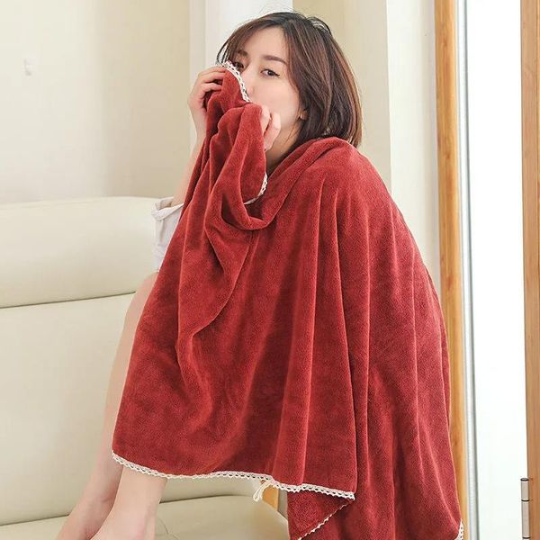 bathing towels microfiber bath robe women bathroom home textile absorbent shower towel lace coral fleece
bathing towels microfiber bath robe women bathroom home textile absorbent shower towel lace coral fleece