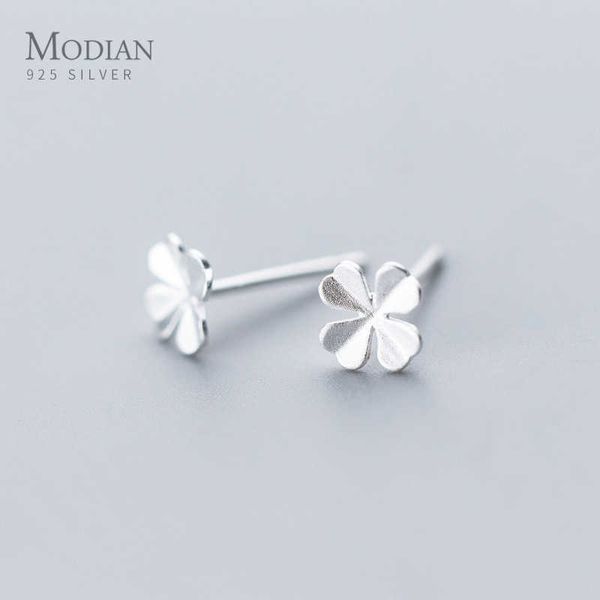 925 sterling silver fashion simple lucky four clover stud earrings for women jewelry korean style fine 210707, Golden;silver
925 sterling silver fashion simple lucky four clover stud earrings for women jewelry korean style fine 210707, Golden;silver