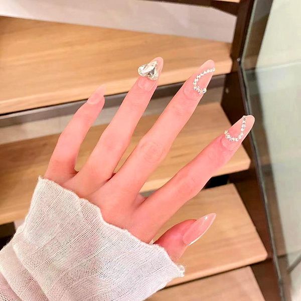 false nails 24pcs artificial with glue peach love wear long paragraph fashion manicure patch fake press on dl, Red;gold
false nails 24pcs artificial with glue peach love wear long paragraph fashion manicure patch fake press on dl, Red;gold
