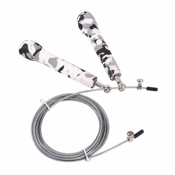 jump ropes camouflage wire rope skipping sweat-absorbent racing pvc fitness equipment
jump ropes camouflage wire rope skipping sweat-absorbent racing pvc fitness equipment