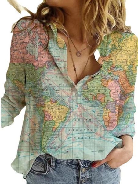 women's blouses & shirts loose t-shirts women long sleeve blouse turn-down collar woman female chiffon button up oversized cloth under, White
women's blouses & shirts loose t-shirts women long sleeve blouse turn-down collar woman female chiffon button up oversized cloth under, White