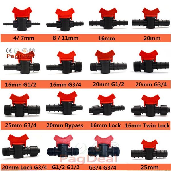 20pcs drip irrigation switch valve 16mm 1/2 inch male barbed water pe pvc pipe home garden greenhouse micro watering equipments
20pcs drip irrigation switch valve 16mm 1/2 inch male barbed water pe pvc pipe home garden greenhouse micro watering equipments