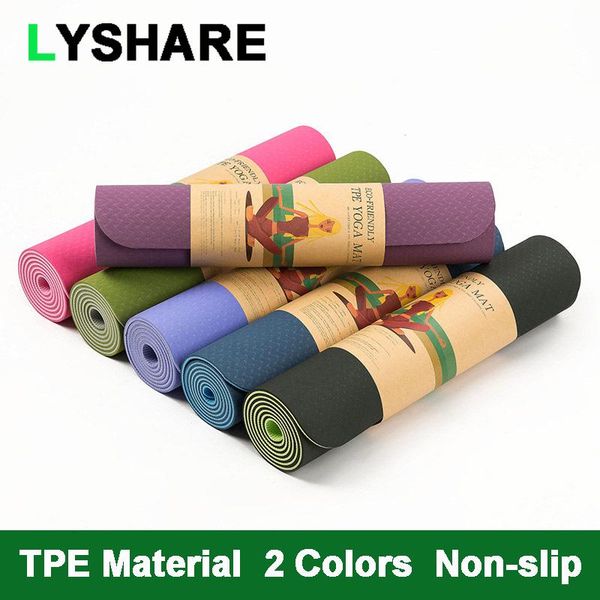 yoga mat fitness tpe non slip carpet cushion for back beginner pilates sports gymnastics exercise mats massage pad
yoga mat fitness tpe non slip carpet cushion for back beginner pilates sports gymnastics exercise mats massage pad