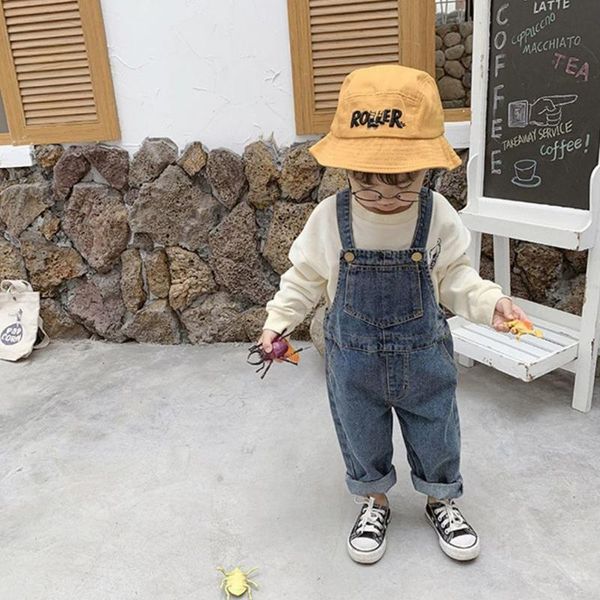 jumpsuits 0-6 years old denim overalls for kids classic retro toddler casual big pocket bodysuit children loose boys girls trous, Blue
jumpsuits 0-6 years old denim overalls for kids classic retro toddler casual big pocket bodysuit children loose boys girls trous, Blue