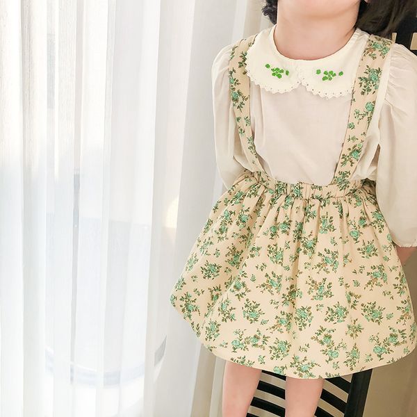 2021 new spring floral printed baby girls suspenders dress korean style kids clothes toddler children straps dresses, Red;yellow
2021 new spring floral printed baby girls suspenders dress korean style kids clothes toddler children straps dresses, Red;yellow