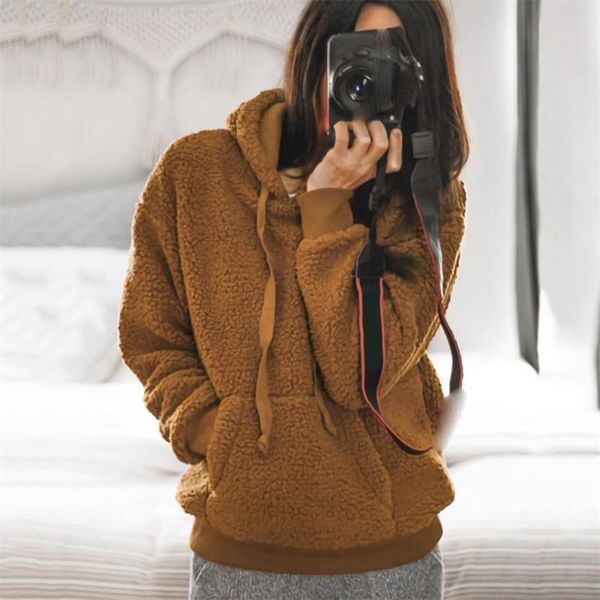 women's hoodies & sweatshirts women teddy bear faux fur streetwear winter warm fleece fluffy jacket thick hooded overcoat outwears, Black
women's hoodies & sweatshirts women teddy bear faux fur streetwear winter warm fleece fluffy jacket thick hooded overcoat outwears, Black