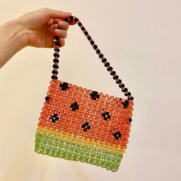 evening bags watermelon beaded bag woven handbag acrylic pearl summer busket for women 2021 ladies hand shoulderbag
evening bags watermelon beaded bag woven handbag acrylic pearl summer busket for women 2021 ladies hand shoulderbag