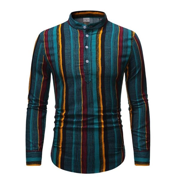 men casual shirt ethnic long sleeve stripe men's shirt regular cotton linen printing hawaiian slim fit shirt blouse kg-331, White;black
men casual shirt ethnic long sleeve stripe men's shirt regular cotton linen printing hawaiian slim fit shirt blouse kg-331, White;black
