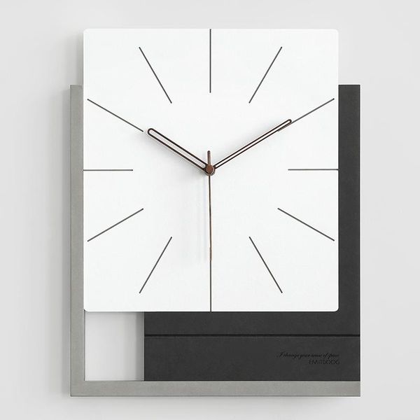wall clocks square minimalist clock living room nordic luxury modern black and white silent art unique
wall clocks square minimalist clock living room nordic luxury modern black and white silent art unique
