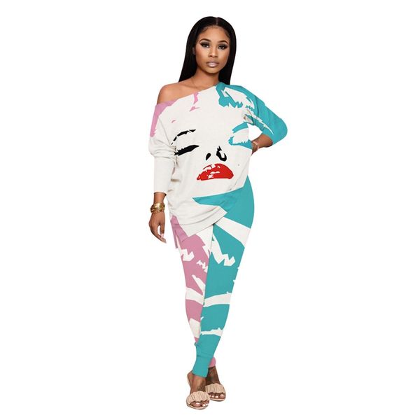 oversize two piece set women tracksuit 2 piece sets womens outfits fall loose print tshirts and pants casual lounge wear set, Black;white
oversize two piece set women tracksuit 2 piece sets womens outfits fall loose print tshirts and pants casual lounge wear set, Black;white