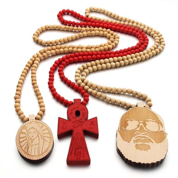 pendant necklaces wholesale wooden rosary beads brand pray cross religious jesus jewelry for men women, Silver
pendant necklaces wholesale wooden rosary beads brand pray cross religious jesus jewelry for men women, Silver