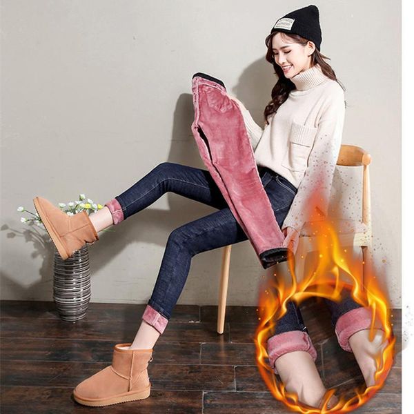 women's jeans wkoud pink fleece pants low waist blue black jean winter warm thicken denim trousers women skinny stretch p8656
women's jeans wkoud pink fleece pants low waist blue black jean winter warm thicken denim trousers women skinny stretch p8656