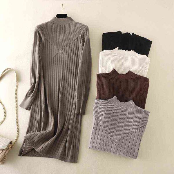 hlbcbg chic long knit maxi women sweater dress thick warm winter pleated dress female rib turtleneck a line dress office lady g1214, Black;gray
hlbcbg chic long knit maxi women sweater dress thick warm winter pleated dress female rib turtleneck a line dress office lady g1214, Black;gray
