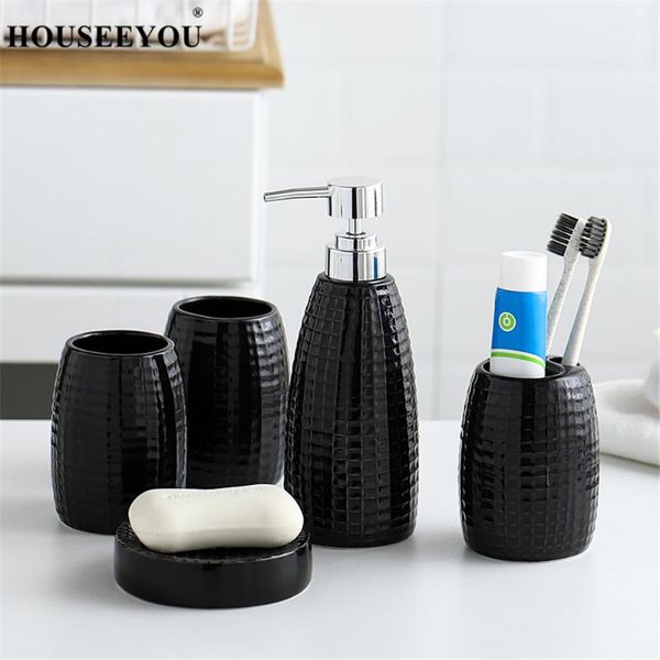 bath accessory set creative nordic style bathroom accessories black ceramics liquid soap dispenser dish tumblers toothpaste toothbrush holde
bath accessory set creative nordic style bathroom accessories black ceramics liquid soap dispenser dish tumblers toothpaste toothbrush holde