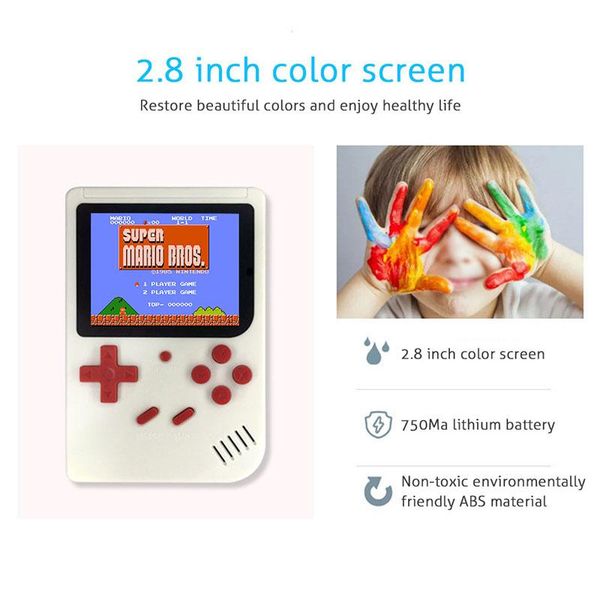 portable game players 2.8 inch retro 8 bit mini handheld built-in 500 games for classic consola
portable game players 2.8 inch retro 8 bit mini handheld built-in 500 games for classic consola