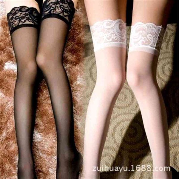 women's fun underwear uniform transparent lace long tube stockings thigh 15d, Black;white
women's fun underwear uniform transparent lace long tube stockings thigh 15d, Black;white
