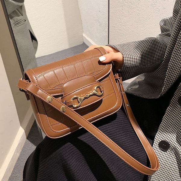 hangbags net red bag women's 2021 autumn contrast color saddle texture foreign style single shoulder messenger
hangbags net red bag women's 2021 autumn contrast color saddle texture foreign style single shoulder messenger