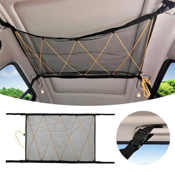 car ceiling mesh storage bag simple breathable zipper adjustable auto stowing tidying interior accessories organizer
car ceiling mesh storage bag simple breathable zipper adjustable auto stowing tidying interior accessories organizer
