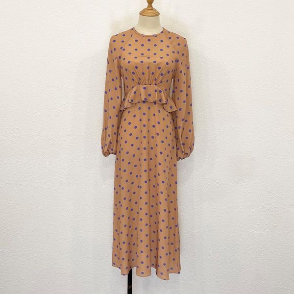 fall 2021 simple style lantern sleeve round neck silk midi dress women casual dresses, Black;gray
fall 2021 simple style lantern sleeve round neck silk midi dress women casual dresses, Black;gray