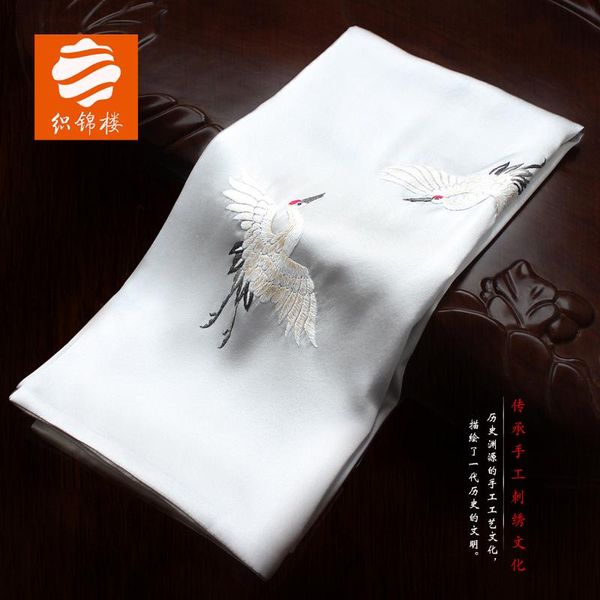 scarves brocade tower cranes embroidery scarf handmade silk female joker double-sided shawl, Blue;gray
scarves brocade tower cranes embroidery scarf handmade silk female joker double-sided shawl, Blue;gray
