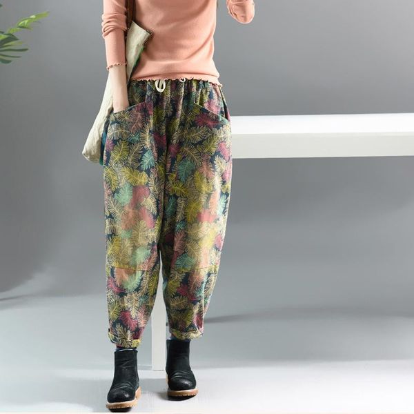 women's pants & capris autumn spring fashion korean style women gothic streetwear female floral harem trousers casual loose pantalons e, Black;white
women's pants & capris autumn spring fashion korean style women gothic streetwear female floral harem trousers casual loose pantalons e, Black;white