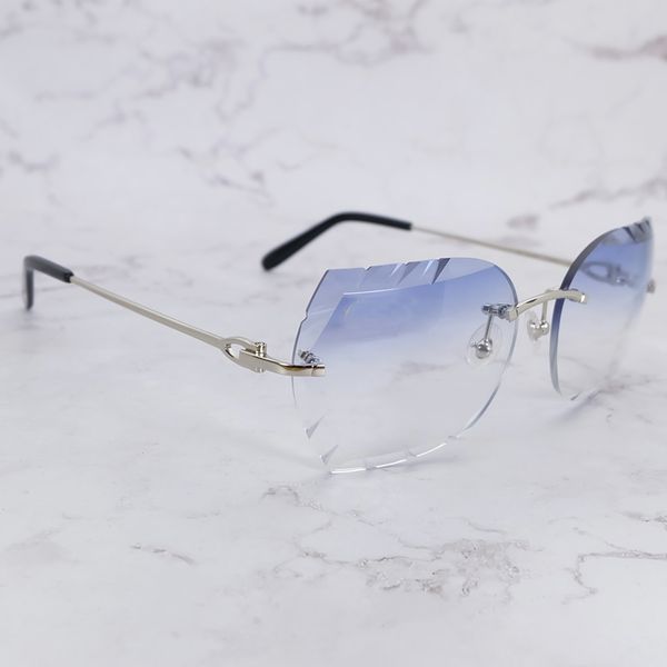 design sunglasses luxury rimless sawtooth diamond cut sun men fashion shades for women trending product eyewear gafas de sol, White;black
design sunglasses luxury rimless sawtooth diamond cut sun men fashion shades for women trending product eyewear gafas de sol, White;black