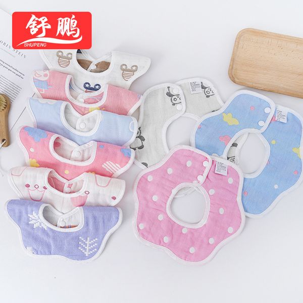 saliva pure cotton gauze eating belly pocket infant m and products petal bib baby saliva towel, Blue;white
saliva pure cotton gauze eating belly pocket infant m and products petal bib baby saliva towel, Blue;white