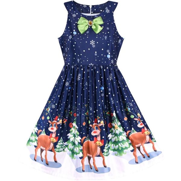 girl's dresses girls dress chirstmas eve xmas snowman navidad tree snow reindeer party 2021 princess children clothes size 7-14, Red;yellow
girl's dresses girls dress chirstmas eve xmas snowman navidad tree snow reindeer party 2021 princess children clothes size 7-14, Red;yellow
