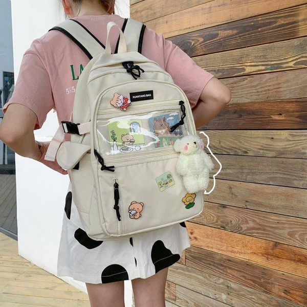 backpack women canvas student cute school bag kawaii girl lapfemale fashion book
backpack women canvas student cute school bag kawaii girl lapfemale fashion book