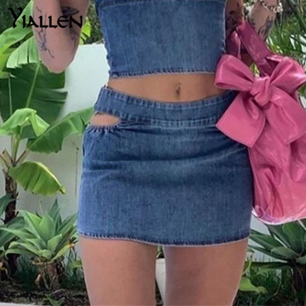 skirts yiallen cotton mini denim skirt women chic hollow skinny streetwear fashion wild harajuku party club summer outfit, Black
skirts yiallen cotton mini denim skirt women chic hollow skinny streetwear fashion wild harajuku party club summer outfit, Black