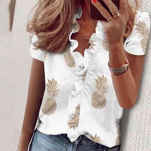 jocoo jolee 2021 summer floral print ruffles blouse office lady short sleeve v-neck shirts slim casual elegant blouse, White
jocoo jolee 2021 summer floral print ruffles blouse office lady short sleeve v-neck shirts slim casual elegant blouse, White