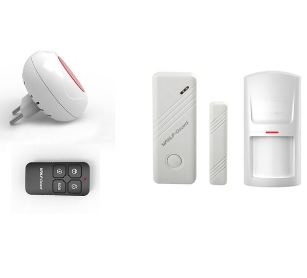 wolf-guard wireless diy home security alarm burglar system indoor flashing led siren pir motion detector door window sensor systems
wolf-guard wireless diy home security alarm burglar system indoor flashing led siren pir motion detector door window sensor systems