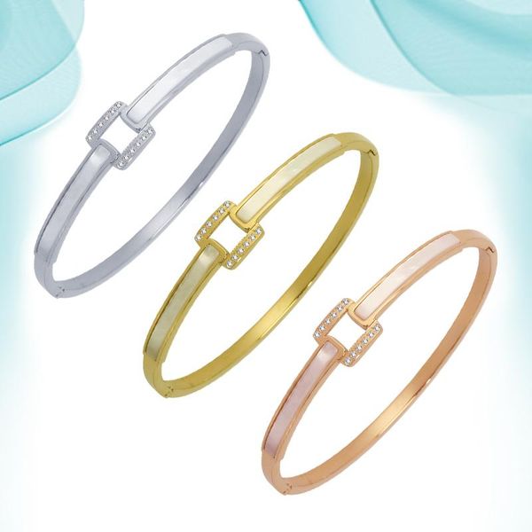 bangle gold color bangles for women stainless steel jewelry couple dubai cuff charm bracelets, Black
bangle gold color bangles for women stainless steel jewelry couple dubai cuff charm bracelets, Black