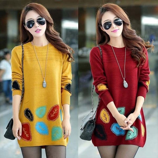 knitwear sweater fashion plus size womens dresses long pullover o neck sweaters oversized sleeve female 4xl, Black;gray
knitwear sweater fashion plus size womens dresses long pullover o neck sweaters oversized sleeve female 4xl, Black;gray